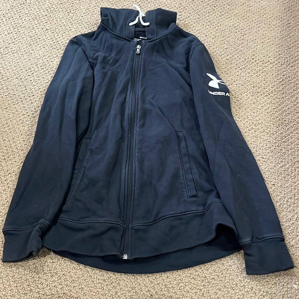 Men’s small Under Armour zip up sweat jacket